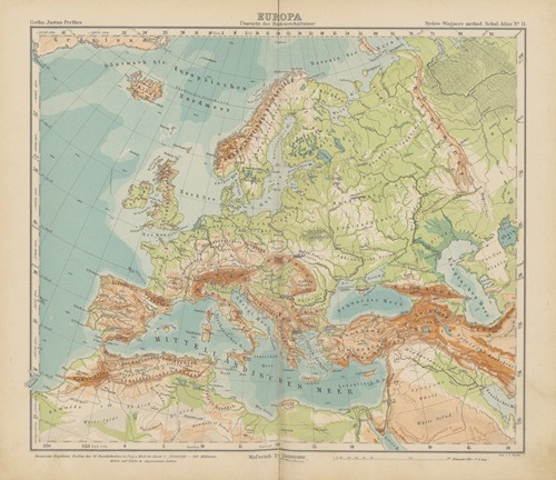 Europa.‎ ‎Ubersicht‎ ‎der‎ ‎Bodenverhaltnisse