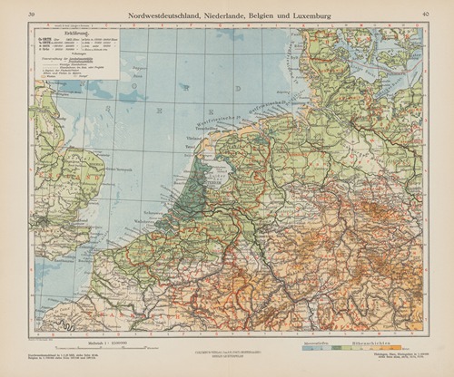 Nordwestdeutschland, Niederlande, Belgien und Luxemburg