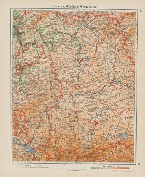 Bayern und ostliches Wurttemberg