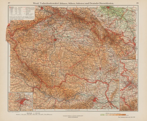 Westliche Tschechoslowakei und Deutsch-Oberschlesien