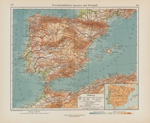 Pyrenaenhalbinsel (Spanien und Portugal)
