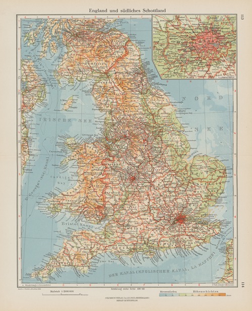 England und sudliches Schottland