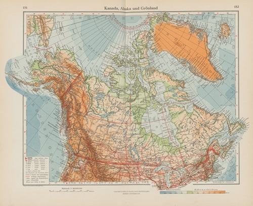 Kanada, Alaska und Gronland
