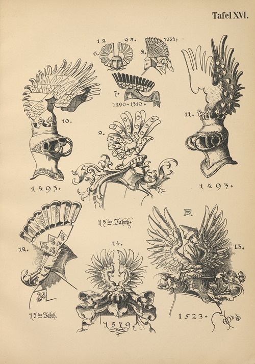 Heraldischer Handbuch fur Freunde der Wappenkunst Pl.15