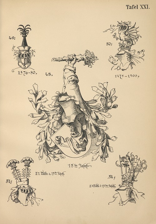 Heraldischer Handbuch fur Freunde der Wappenkunst Pl.20