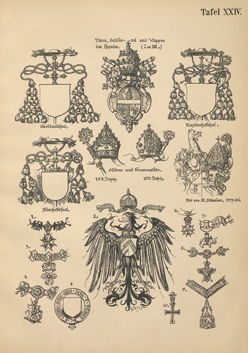 Heraldischer Handbuch fur Freunde der Wappenkunst Pl.23