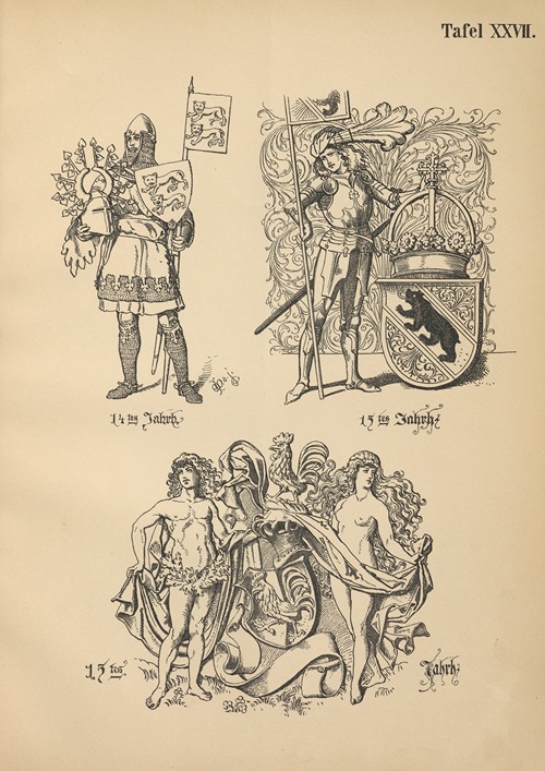 Heraldischer Handbuch fur Freunde der Wappenkunst Pl.26