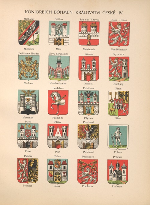 Königreich‎ ‎Böhmen. Kràlovstvï‎ ‎Ceské.‎ ‎IV