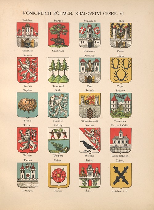 Königreich‎ ‎Böhmen. Kràlovstvï‎ ‎Ceské.‎ V‎I
