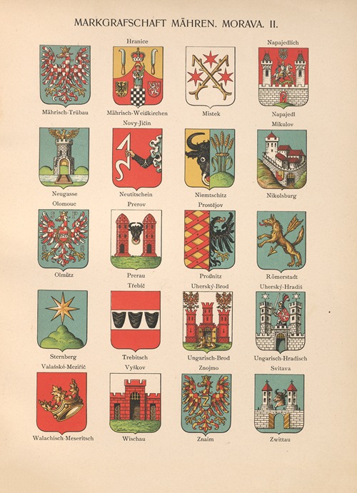 Markgrafschaft‎ ‎Mahren.‎ ‎Morava.‎ ‎II