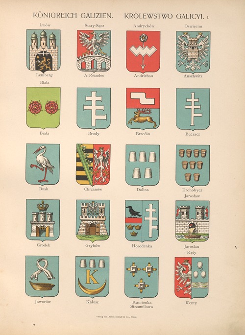 Königreich‎ ‎Galizien. Krôlewstwo‎ ‎Galicyi I