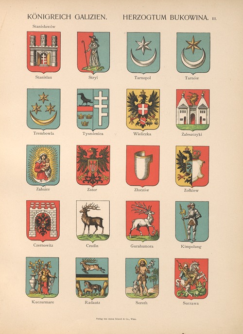 Königreich Galizien. Herzogtum Bukowina