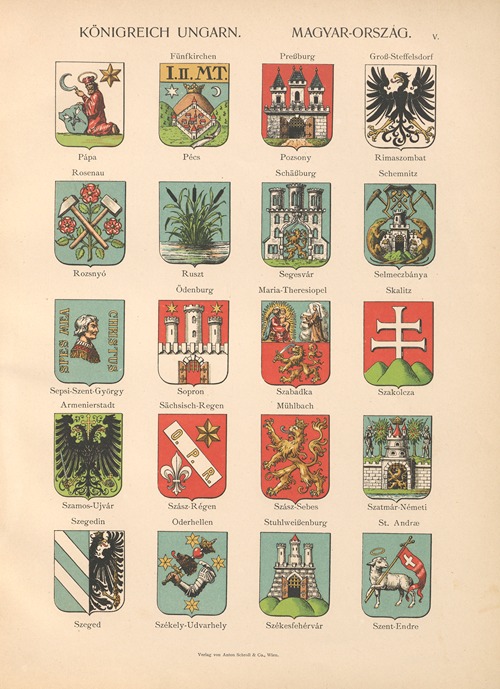 Königreich‎ ‎Ungarn. Magyar-Orszàg V