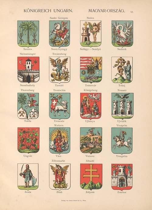 Königreich‎ ‎Ungarn. Magyar-Orszàg VI