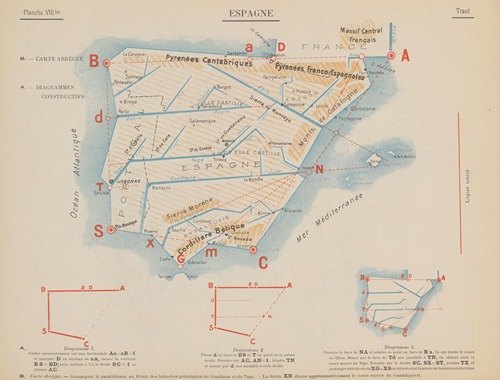 Espagne – Tracé‎
