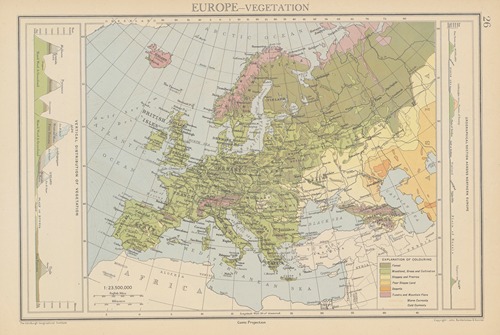 Europe, Vegetation