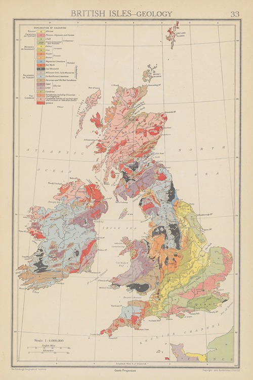 British Isles, Geology