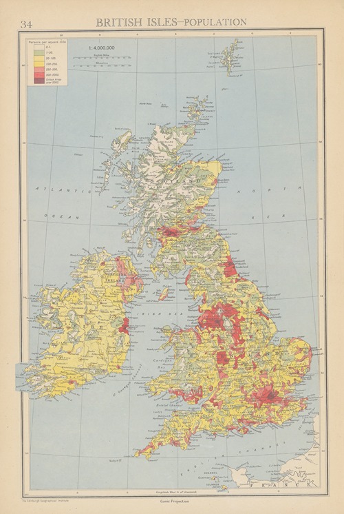 British Isles, Population