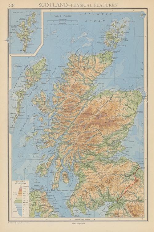 Scotland – Physical Features