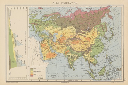 Asia, Vegetation