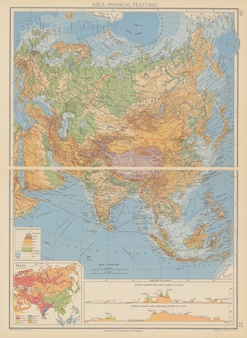 Asia – Physical Features