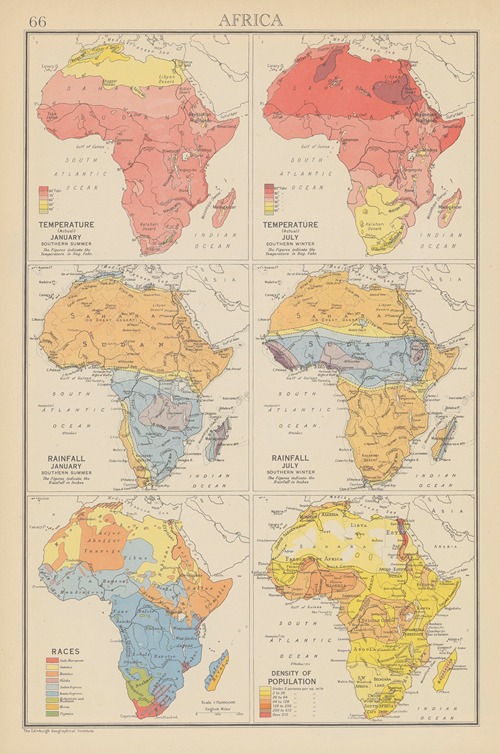 Africa Temperature, Rainfall