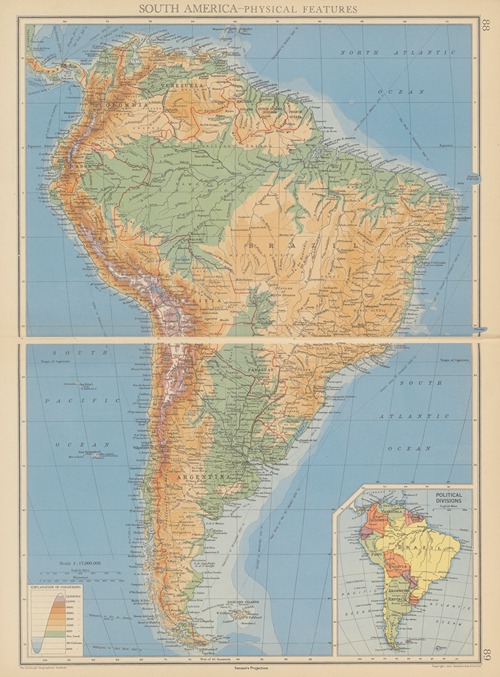 South America – Physical Features