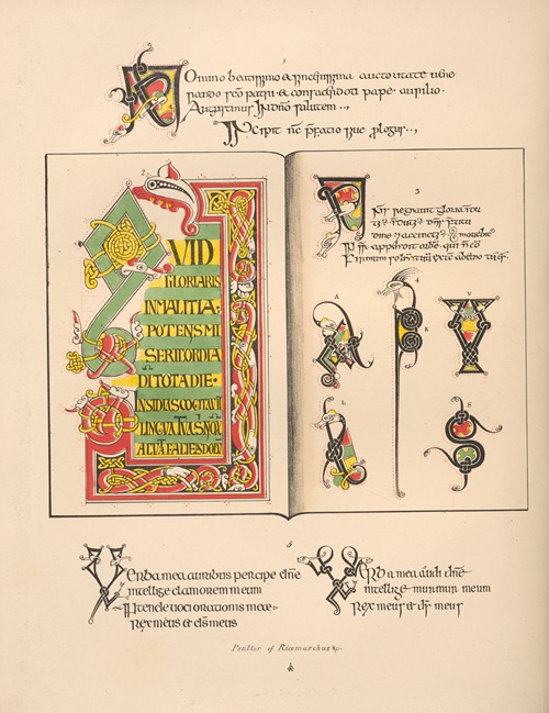 Psalter‎ ‎of‎ ‎Ricemarchus,‎ ‎&c.
