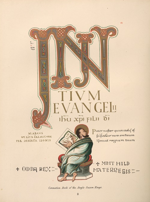 The Coronation Gospels of the Anglo-Saxon Kings
