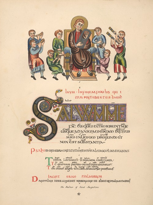 The‎ ‎Psalter‎ ‎of‎ ‎St.‎ ‎Augustine