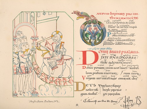 Anglo-Saxon‎ ‎Psalters II