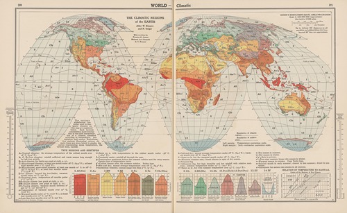 World-Climatic. The Climatic Regions of the Earth