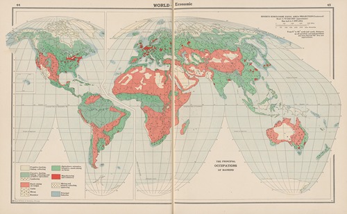 World—Economic, The Principal Occupations of Mankind.