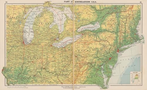 Part of Northeastern U. S. A.