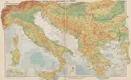 Europe—Italy, Yugoslavia, Bulgaria, and Greece