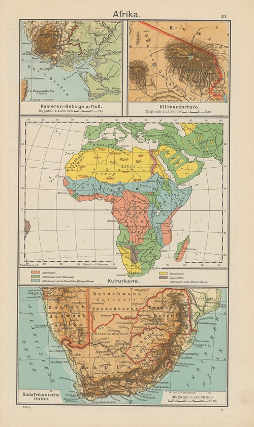 Afrika; Kulturkarte