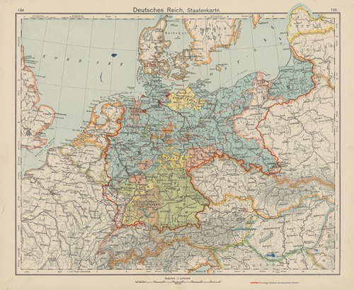 Deutsches‎ ‎Reich; Staatenkarte