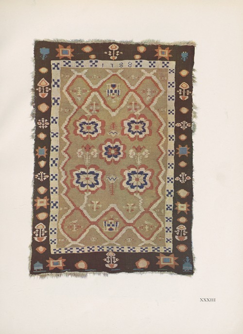 Ostpreussische Bauernteppiche Pl.31
