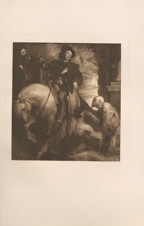 St. Martin Dividing His Cloak