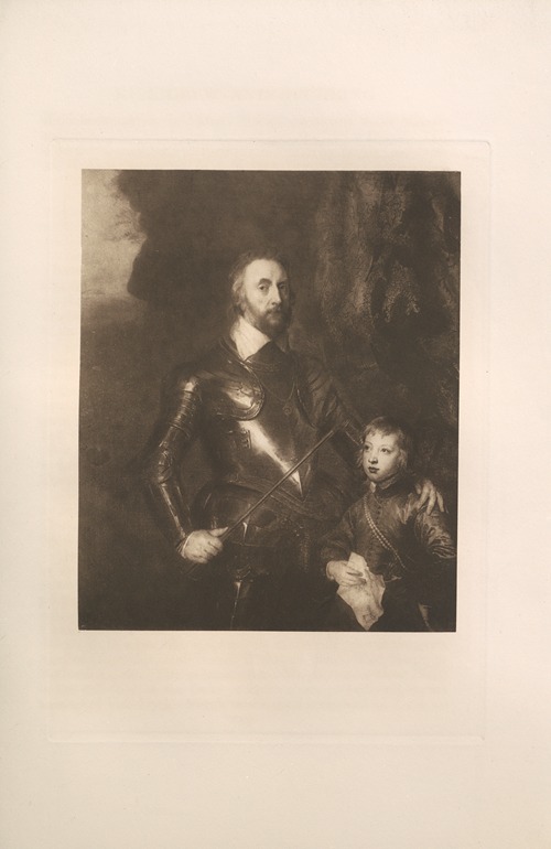 Thomas Howard, Earl of Arundel, and his grandson
