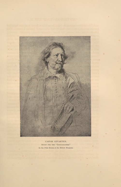 Caspar Gevartius. Study For The ‘Iconographie’