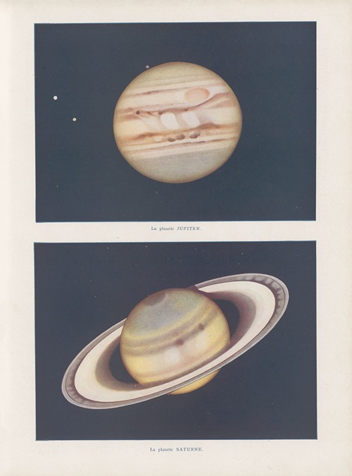 La planète Jupiter, La planète Saturne