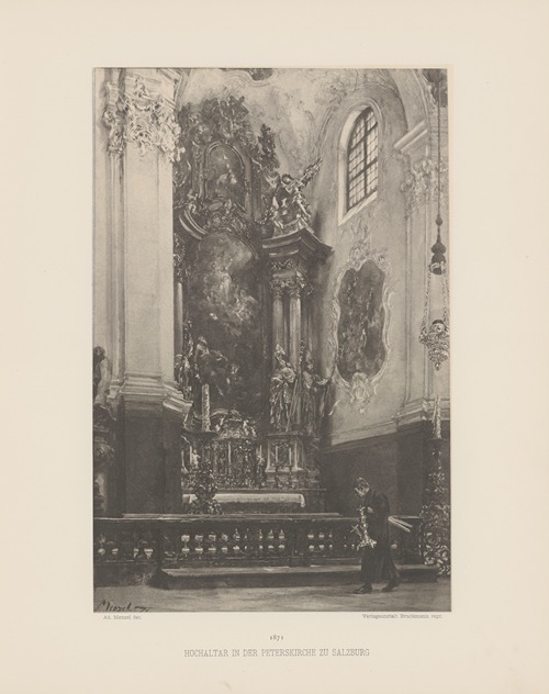 Hochaltar‎ ‎in‎ ‎der‎ ‎Peterskirche‎ ‎zu‎ ‎Salzburg