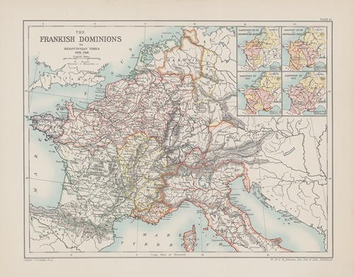 The Frankish Dominions in Merovingian times 485