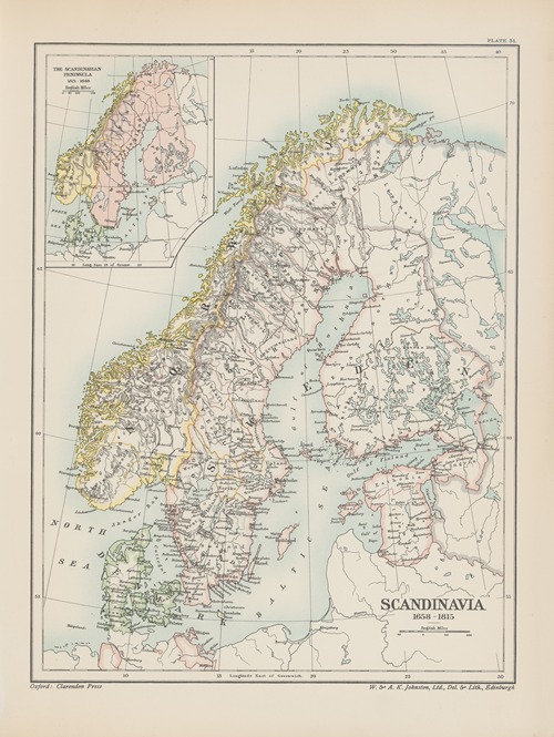 Scandinavia 1658