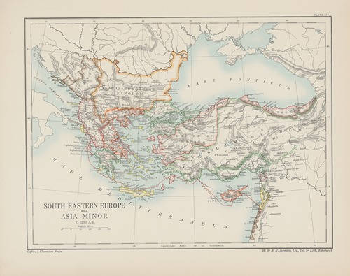 South-Eastern‎ ‎Europe‎ ‎and‎ ‎Asia‎ ‎Minor,‎ ‎c