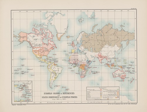 European‎ ‎Colonies‎ ‎and‎ ‎Dependencies,‎ ‎and‎ ‎States‎ ‎independent‎ ‎of‎ ‎European‎ ‎Powers,‎ ‎1815
