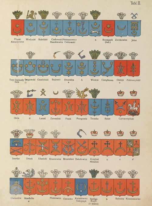 Tablice odmian herbowych Chrzanskiego Pl.04