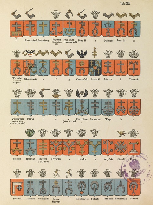 Tablice odmian herbowych Chrzanskiego Pl.07