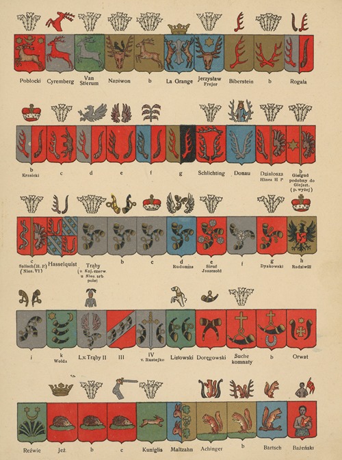 Tablice odmian herbowych Chrzanskiego Pl.23